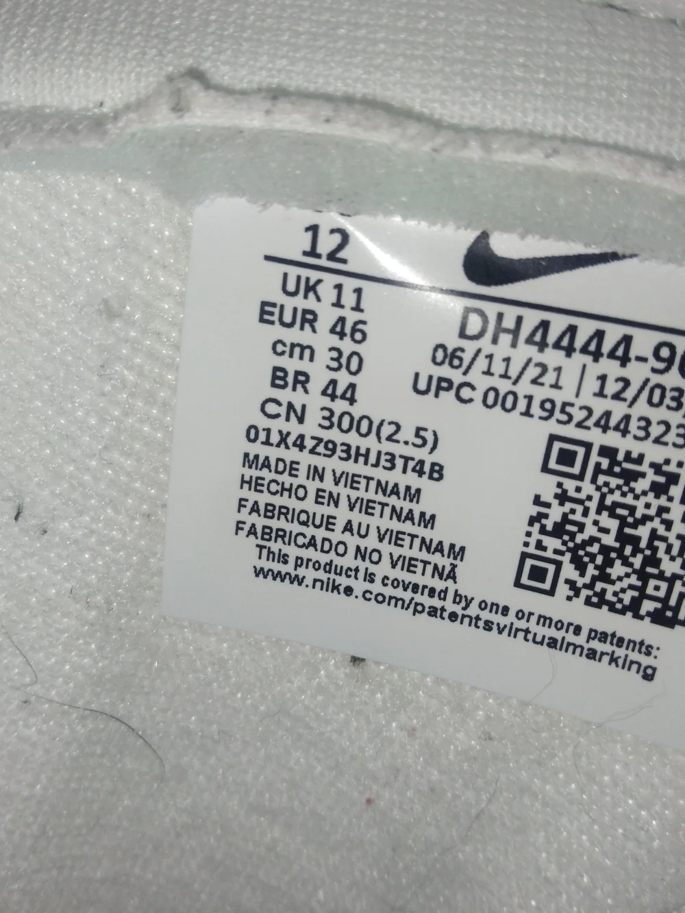 Nike Dunks Hi/C Black,Silver and White- 12